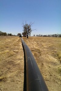 450 Dia Polyethylene Pipeline Griffith NSW